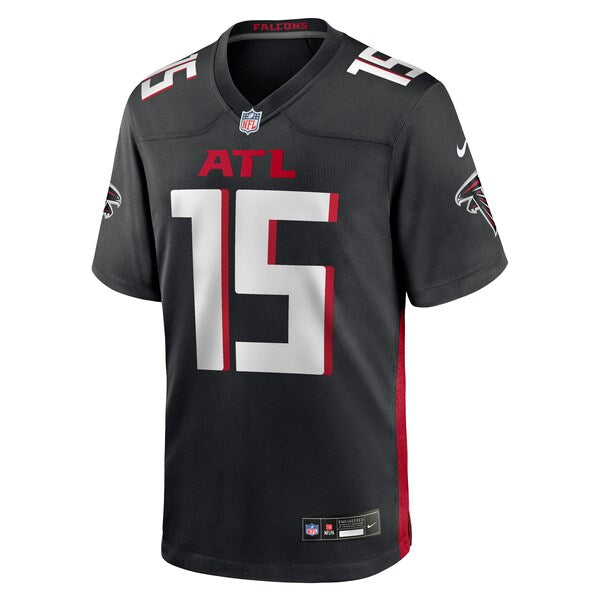 Emory Jones Atlanta Falcons Nike Team Game Jersey - Black - Image 2