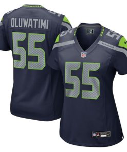Olu Oluwatimi Seattle Seahawks Nike Women's Team Game Jersey -  College Navy