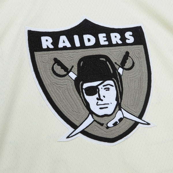 Bo Jackson Las Vegas Raiders Chainstitch Legacy Jersey - Cream - Image 4
