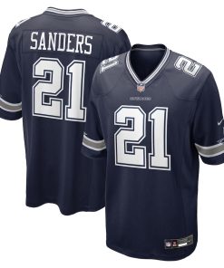Deion Sanders Dallas Cowboys Nike Team Retired Player Game Jersey -  Navy