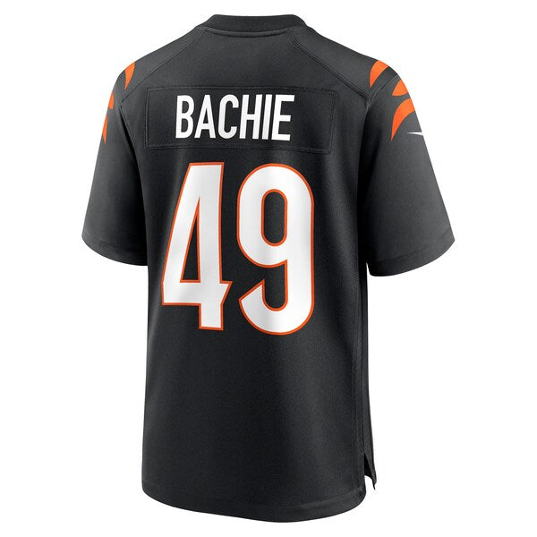 Joe Bachie Cincinnati Bengals Nike Game Jersey - Black - Image 3