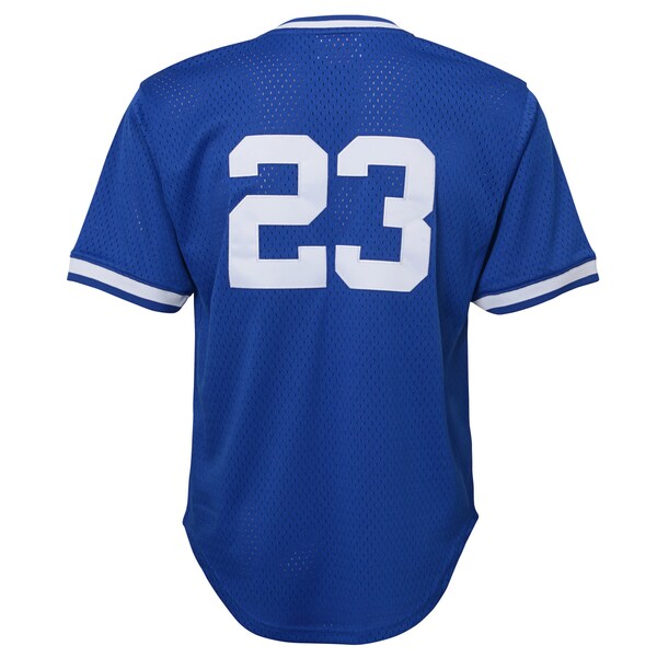 Ryne Sandberg Chicago Cubs Youth Cooperstown Collection?Mesh Batting Practice Jersey - Royal - Image 3