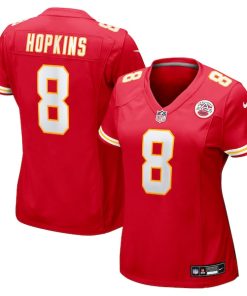 DeAndre Hopkins Kansas City Chiefs Nike Women's Player Game Jersey - Red