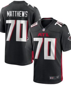 Jake Matthews Atlanta Falcons Nike Game Jersey - Black
