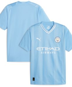 Manchester City Puma 2023/24 Home Replica Jersey - Sky Blue