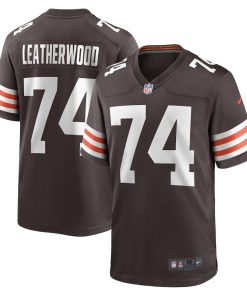 Alex Leatherwood Cleveland Browns Nike Team Game Jersey -  Brown