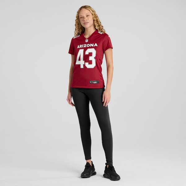 Jesse Luketa Arizona Cardinals Nike Women's Game Jersey - Cardinal - Image 5