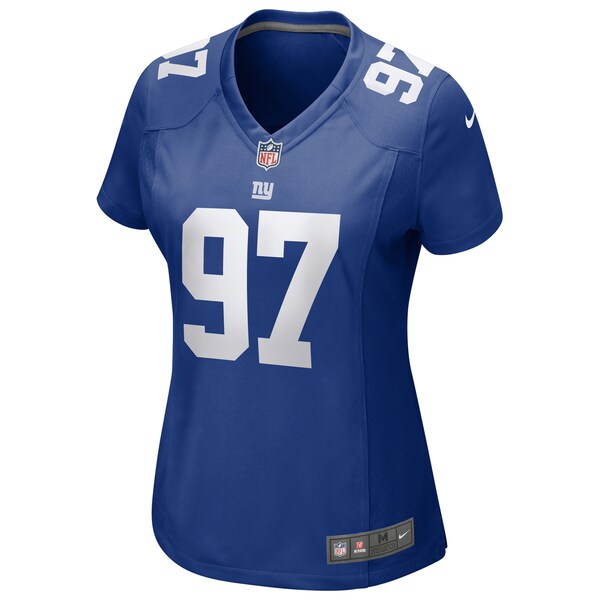 Dexter Lawrence II New York Giants Nike Women's Team Game Player Jersey - Royal - Image 2