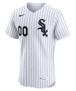 Alternative view of Chicago White Sox Nike Home Elite Custom Jersey - White
