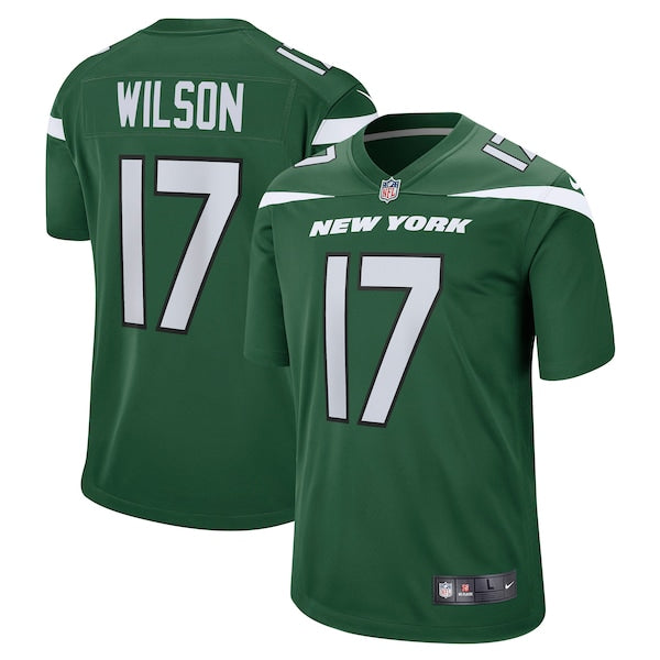 Garrett Wilson New York Jets Nike Player Game Jersey - Green/White - Image 2