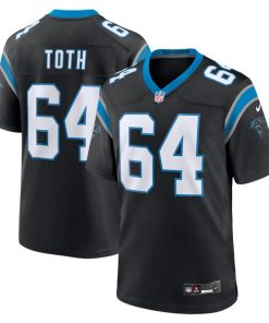 Brett Toth Carolina Panthers Nike Game Jersey - Black