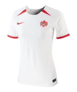 Alternative view of Canada Women's National Team Nike Women's 2023 Away Replica Jersey - White