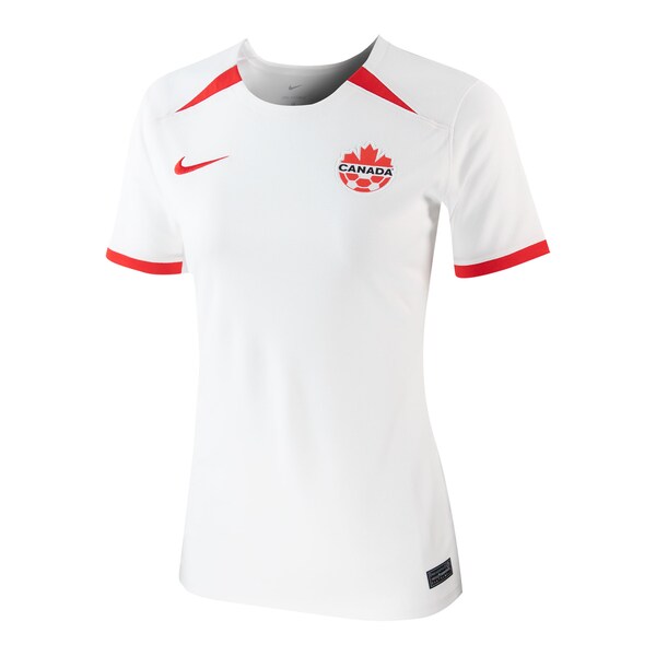 Canada Women's National Team Nike Women's 2023 Away Replica Jersey - White - Image 2