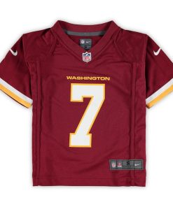 Alternative view of Dwayne Haskins Washington Football Team Nike Preschool Game Jersey - Burgundy