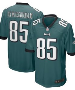 Albert Okwuegbunam Philadelphia Eagles Nike Team Game Jersey - Midnight Green