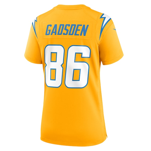 Oronde Gadsden Los Angeles Chargers Nike Women's Alternate Charger Power Game Jersey - Gold/Navy/Powder Blue - Image 4