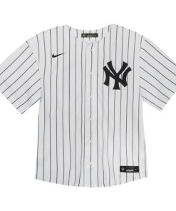 Alternative view of New York Yankees Nike Toddler Home Game Jersey - White