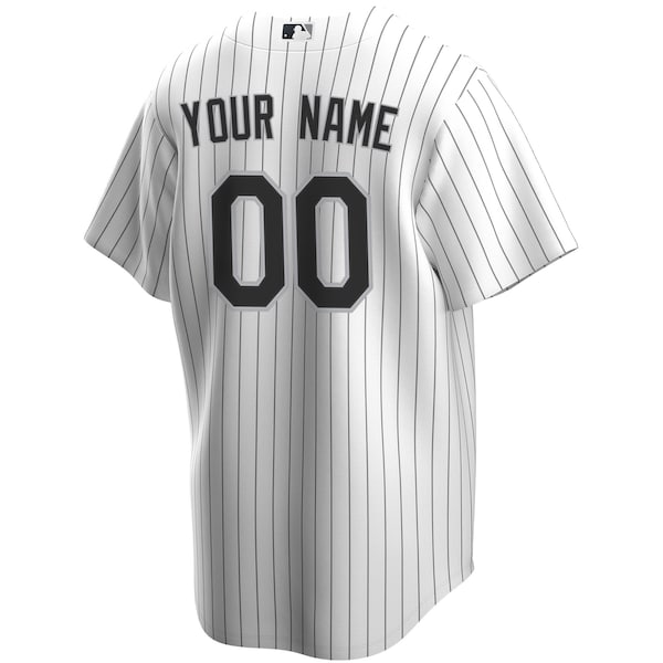 Chicago White Sox Nike Home Replica Custom Jersey - White - Image 3