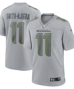 Jaxon Smith-Njigba Seattle Seahawks Nike Atmosphere Fashion Game Jersey - Gray