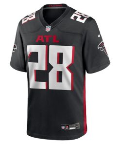 Alternative view of Carlos Washington Jr. Atlanta Falcons Nike Team Game Jersey -  Black