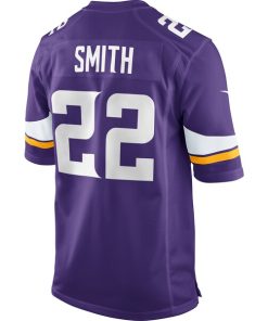 Alternative view of Harrison Smith Minnesota Vikings Nike Game Jersey - Purple