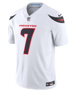 Alternative view of C.J. Stroud Houston Texans Nike Vapor F.U.S.E. Limited Jersey - White