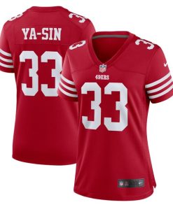 Rock Ya-Sin San Francisco 49ers Nike Women's Team Game Jersey -  Scarlet