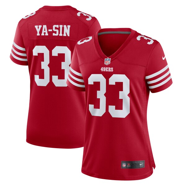 Rock Ya-Sin San Francisco 49ers Nike Women's Team Game Jersey - Scarlet