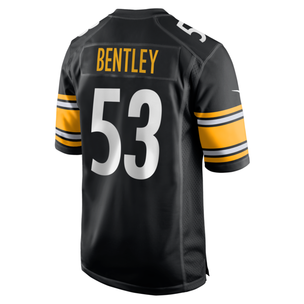 JaWhaun Bentley Pittsburgh Steelers Nike Team Game Jersey - Black - Image 3