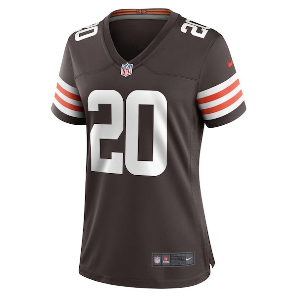 Pierre Strong Jr. Cleveland Browns Nike Women's Team Game Jersey - Brown - Image 2