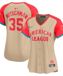 Adley Rutschman American League Nike Women's 2024 MLB All-Star Game Limited Player Jersey - Cream