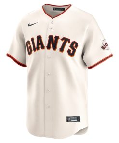 Alternative view of Matt Chapman San Francisco Giants Nike Home Limited Player Jersey - Cream