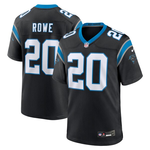 Eric Rowe Carolina Panthers Nike Game Jersey - Black/Blue - Image 2