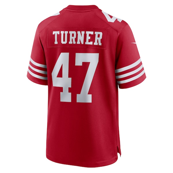 Ezekiel Turner San Francisco 49ers Nike Team Game Jersey - Scarlet - Image 3