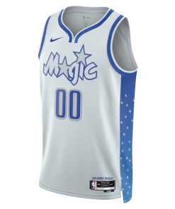 Alternative view of Orlando Magic Nike Unisex 2025/26 City Edition Swingman Custom Jersey - Silver