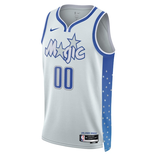 Orlando Magic Nike Unisex 2025/26 City Edition Swingman Custom Jersey - Silver - Image 2