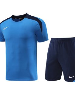 Nike Short Sleeve Training Jersey Set-ND05- Blue