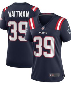 Corliss Waitman New England Patriots Nike Women's Team Game Jersey -  Navy