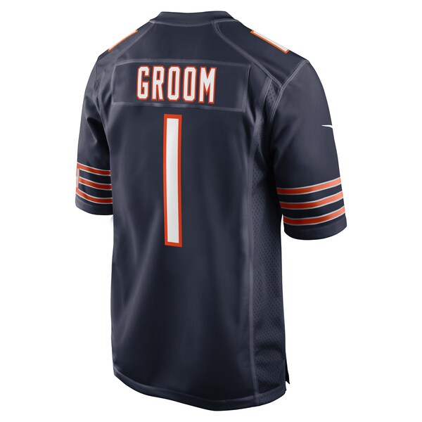 Number 1 Groom Chicago Bears Nike Game Jersey - Navy - Image 3