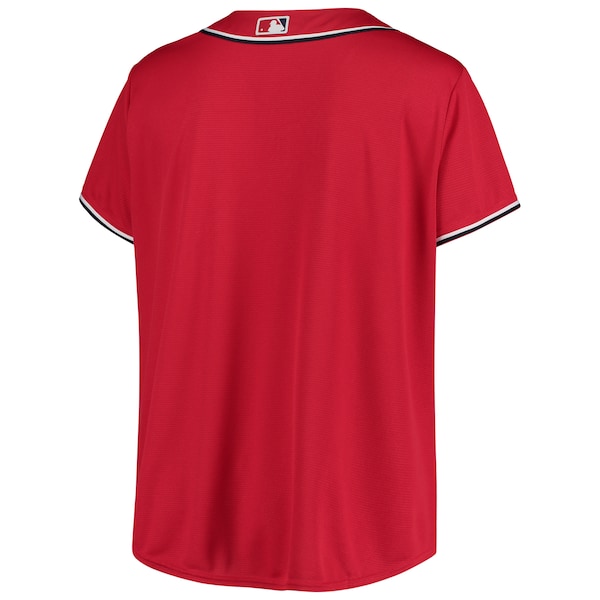 Washington Nationals Women's Plus Size Alternate Replica Team Jersey - Red - Image 3