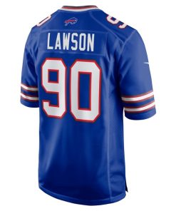 Alternative view of Shaq Lawson Buffalo Bills Nike Player Game Jersey - Royal
