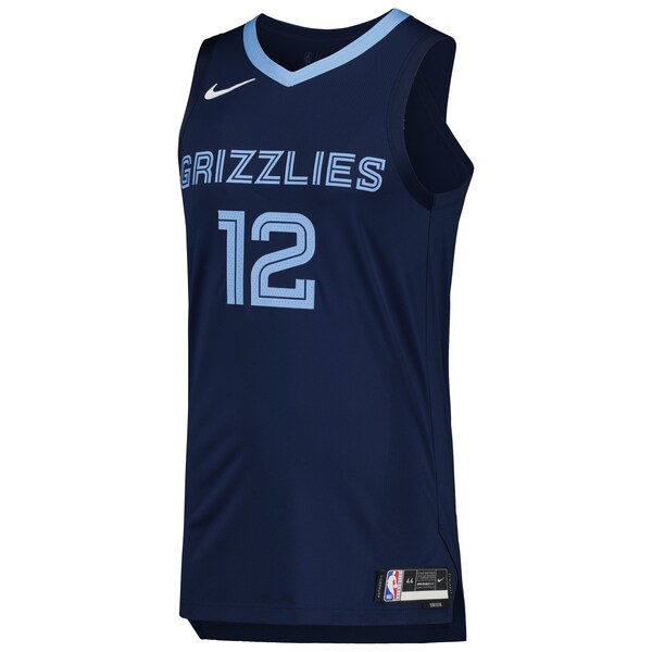 Ja Morant Memphis Grizzlies Nike Authentic Jersey - Association Edition - Navy - Image 3