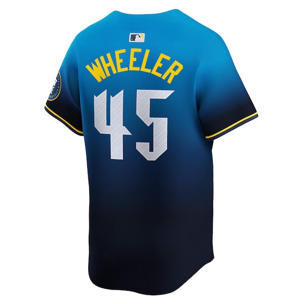 Zack Wheeler Philadelphia Phillies Nike City Connect Limited Jersey - Blue - Image 3