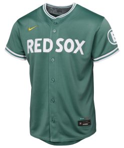 Alternative view of Boston Red Sox Nike Youth 2025 City Connect Limited Jersey - Green