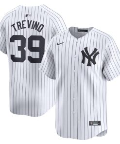Jose Trevino New York Yankees Nike Home Limited Player Jersey - White