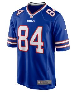 Alternative view of Zach Davidson Buffalo Bills Nike Game Player Jersey - Royal