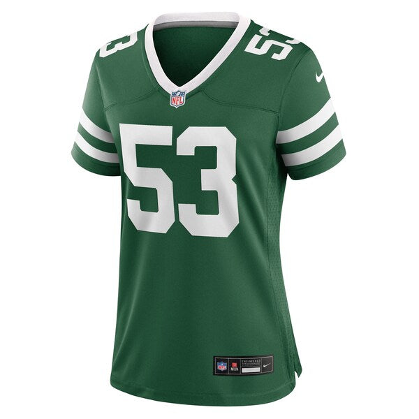 Zaire Barnes New York Jets Nike Women's Team Game Jersey - Legacy Green - Image 3