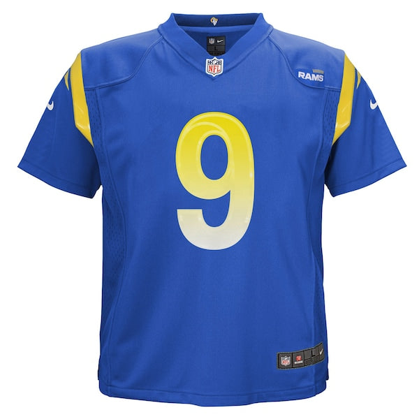 Matthew Stafford Los Angeles Rams Nike Preschool Game Jersey - Royal - Image 2