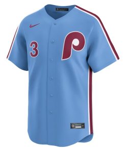 Alternative view of Bryce Harper Philadelphia Phillies Nike Alternate Limited Player Jersey - Light Blue