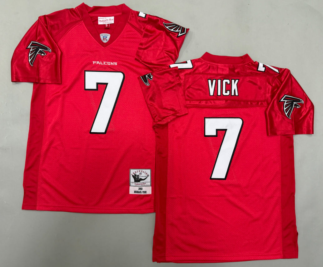 Michael Vick Atlanta Falcons Authentic Throwback Retired Player Jersey